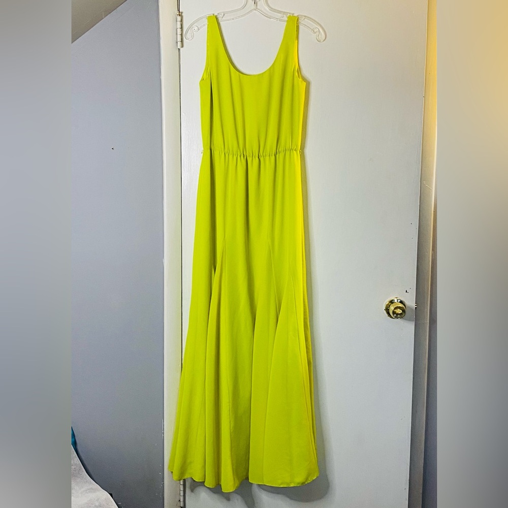 Gianni Bini Elegant Yellow Maxi Dress XS